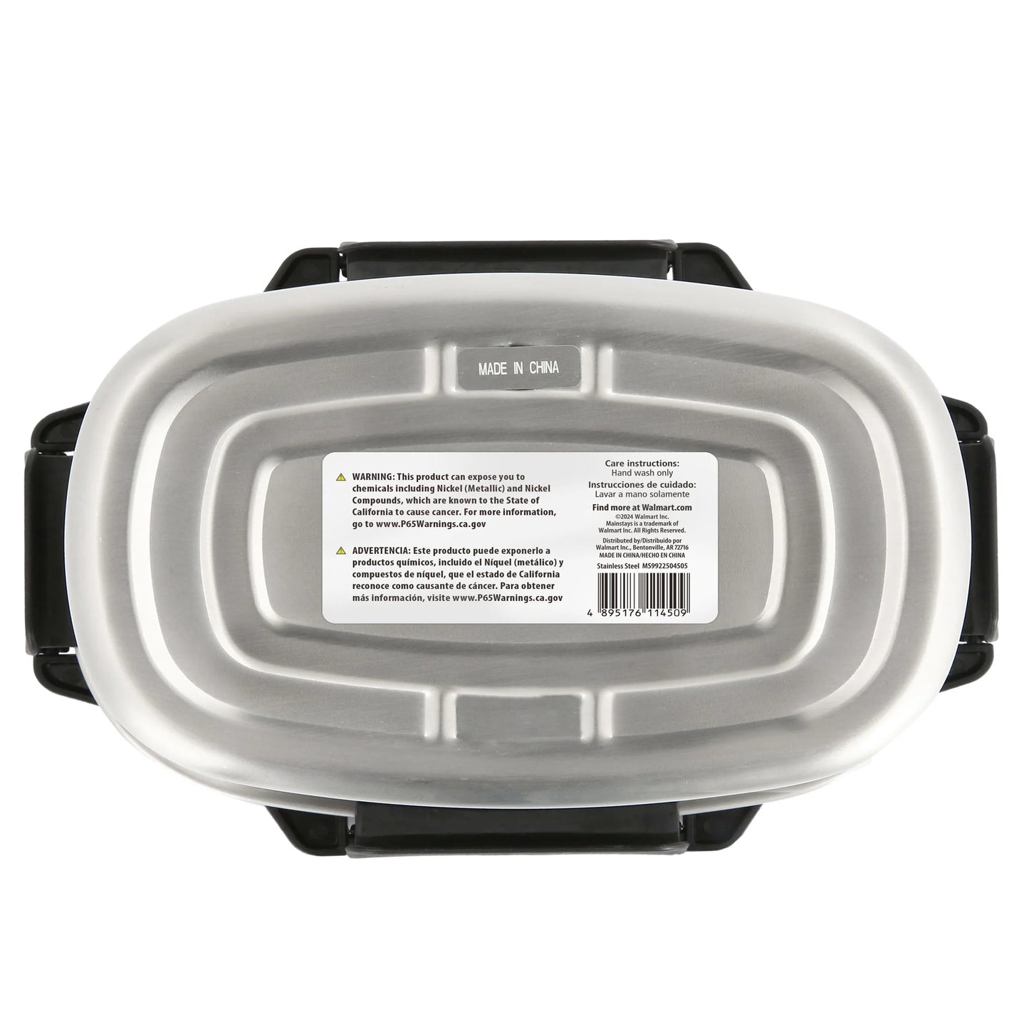 33 Oz Insulated 2-Piece Stainless Steel Lunch Box Food Storage Container with Lid