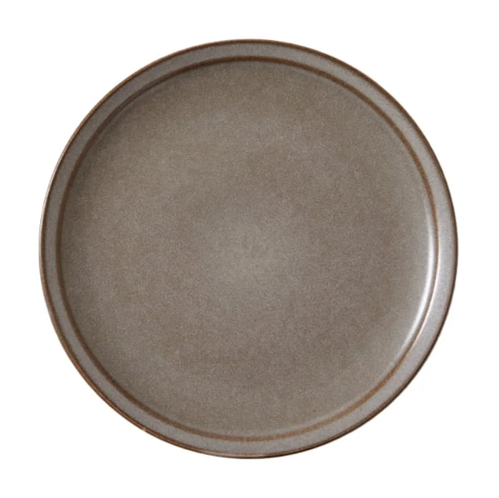 Banks Brown 12-Piece Stoneware Dinnerware Set, Service for 4