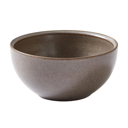 Banks Brown 12-Piece Stoneware Dinnerware Set, Service for 4
